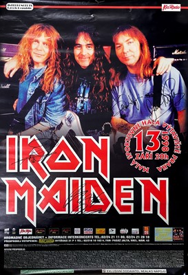 Lot 184 - Signed Iron Maiden.