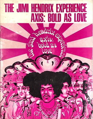 Lot 137 - A rare original 1968 Jimi Hendrix songbook.