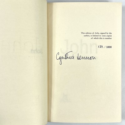 Lot 136 - Signed and numbered 'John' by Cynthia Lennon.