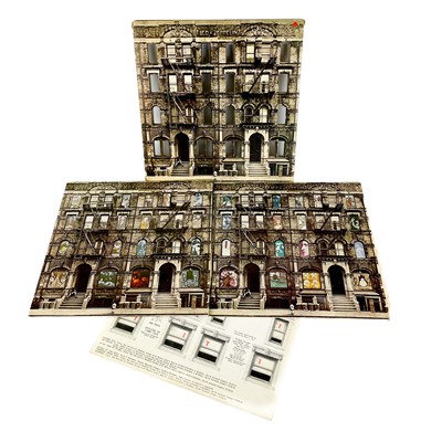 Lot 51 - Five classic rock albums. 12" vinyl long players.