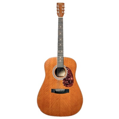 Lot 83 - A vintage Antoria acoustic guitar.