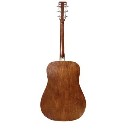 Lot 93 - A vintage Hohner Arbor series LW400N acoustic guitar.