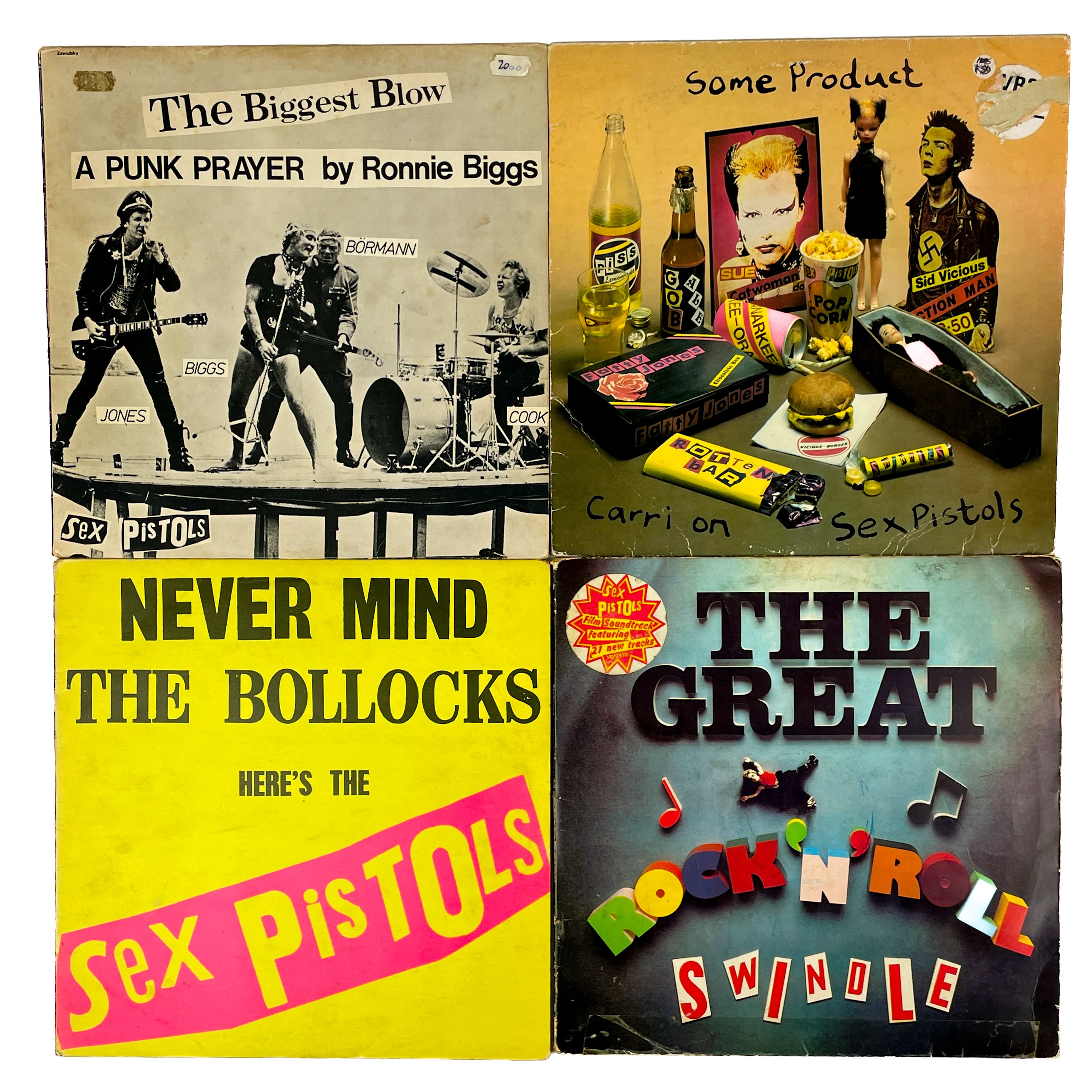Lot 65 - Sex Pistols. Four 12