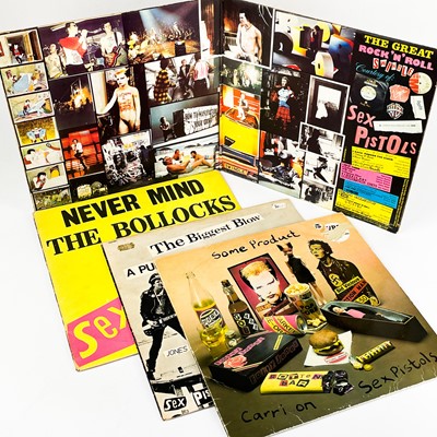 Lot 65 - Sex Pistols. Four 12