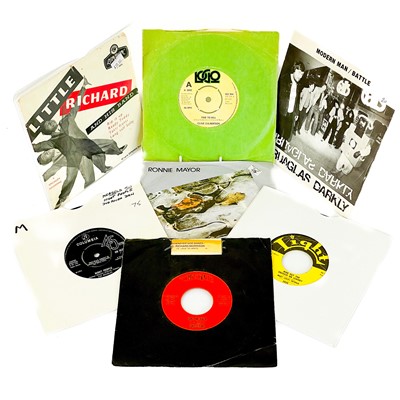 Lot 46 - An eclectic mix of scarce 7" singles.