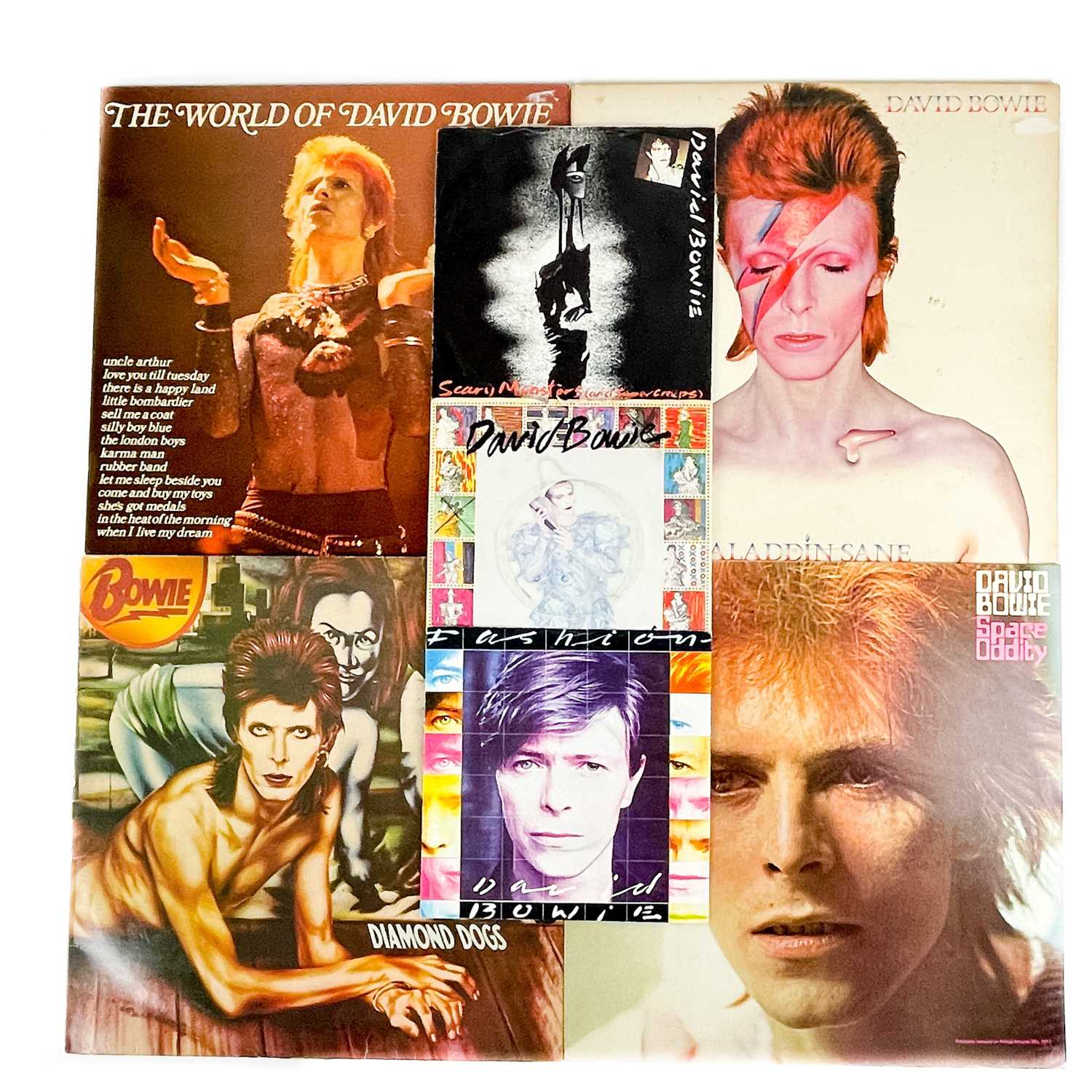 Lot 49 - David Bowie. A collection of vinyl.