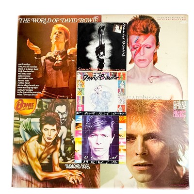 Lot 49 - David Bowie. A collection of vinyl.