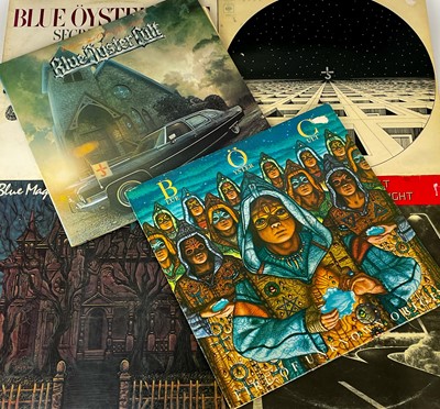 Lot 48 - Blue Oyster Cult. Seven 12" albums.