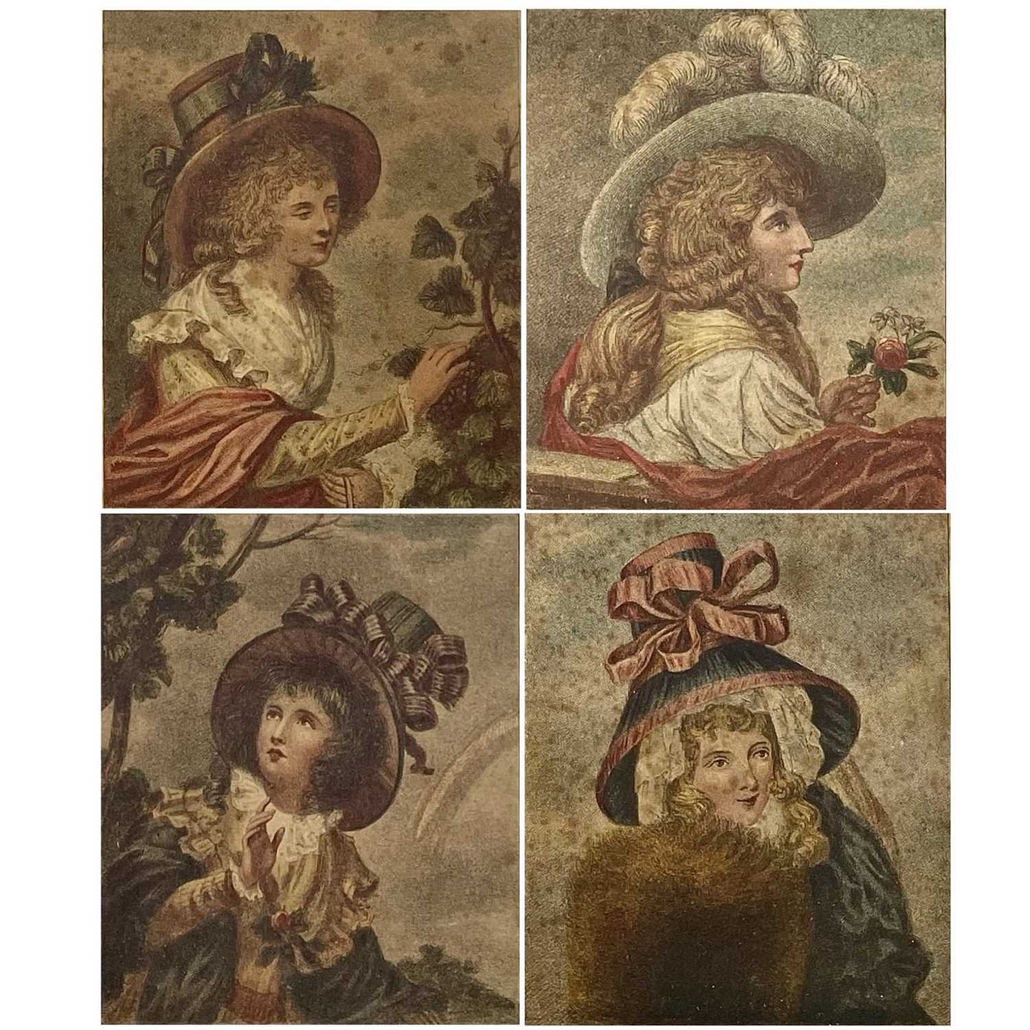 Lot 1403 - A set of Georgian prints.