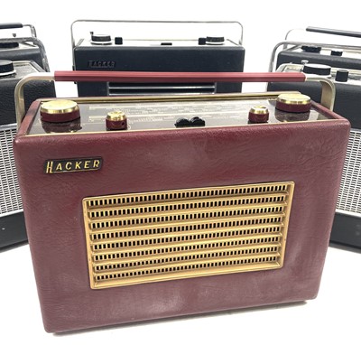 Lot 287 - A collection of vintage 'Hacker' radios.