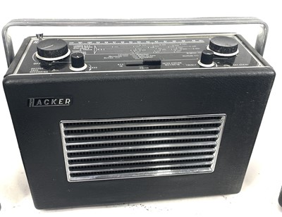 Lot 287 - A collection of vintage 'Hacker' radios.