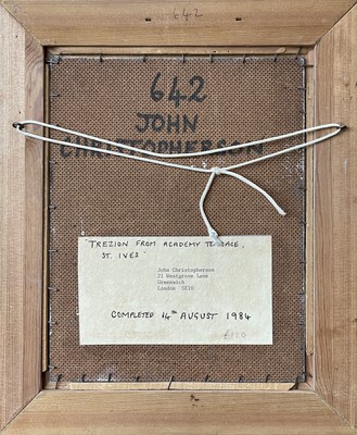 Lot 192 - John CHRISTOPHERSON (1921-1996)