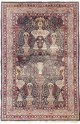 Lot 212 - A Kashan rug, Central Persia, circa 1920.