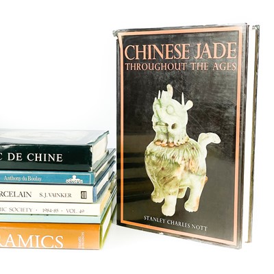 Lot 496 - Seven works on Chinese arts and crafts.