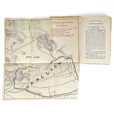 Lot 622 - ROBERT F. FITCH. 'Hangchow Itineraries'.