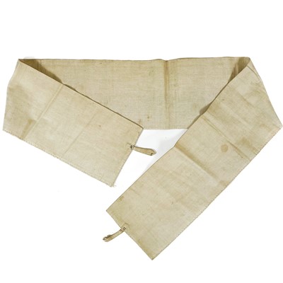 Lot 697 - An attractive Chinese silk embroidered pleated skirt, 19th century.