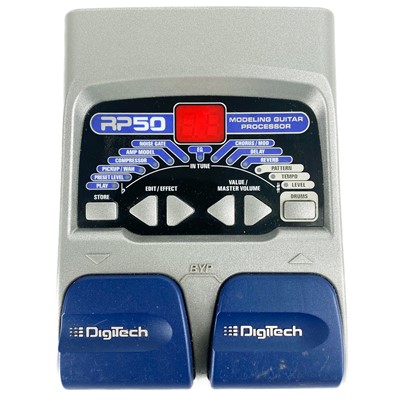 Lot 76 - Digitech RP50 guitar pedal.