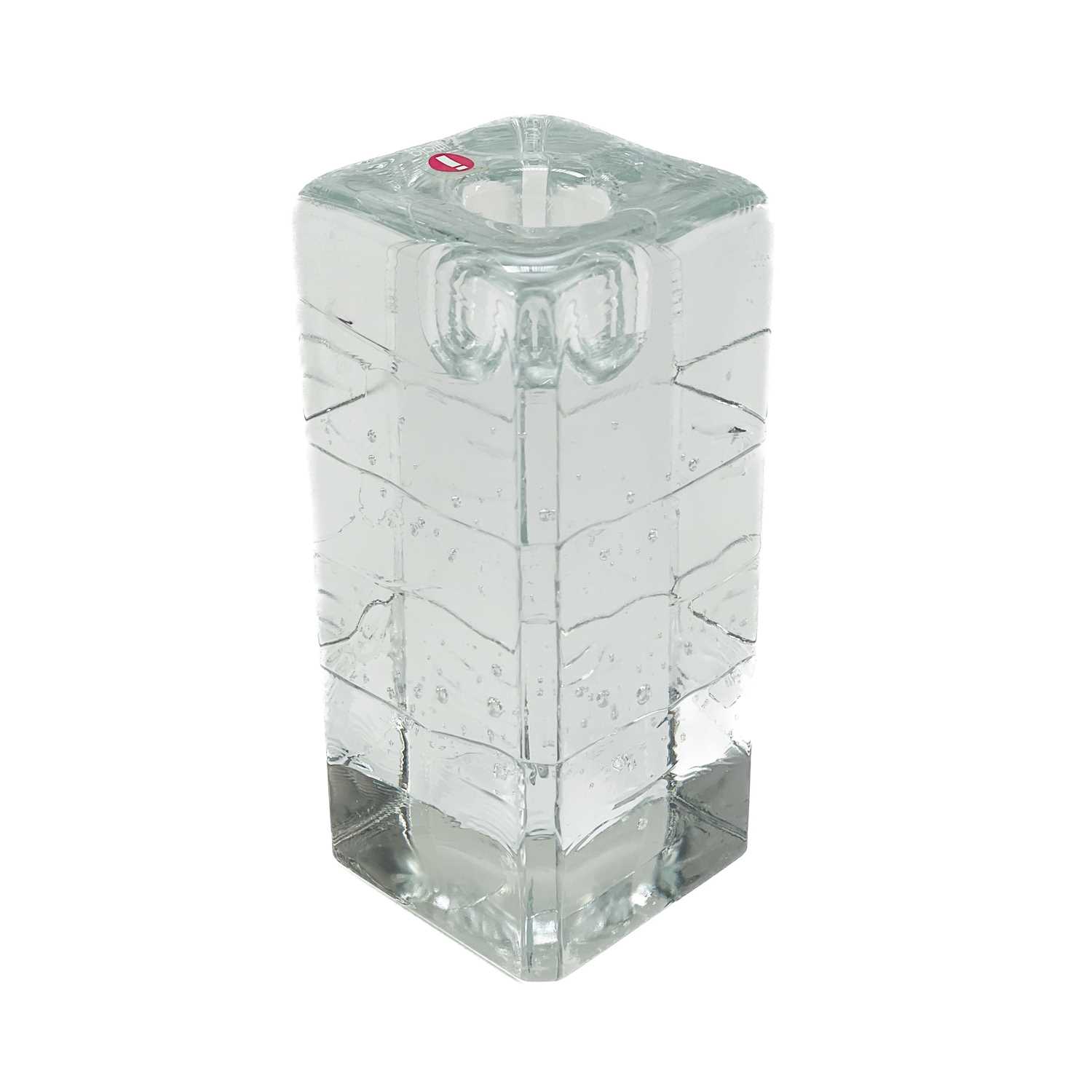 Lot 419 - Littala Finland, A mid-century glass candle