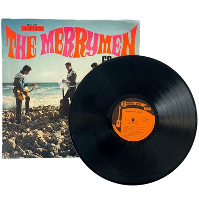 Lot 168 - Rare signed The Merrymen 12" album.