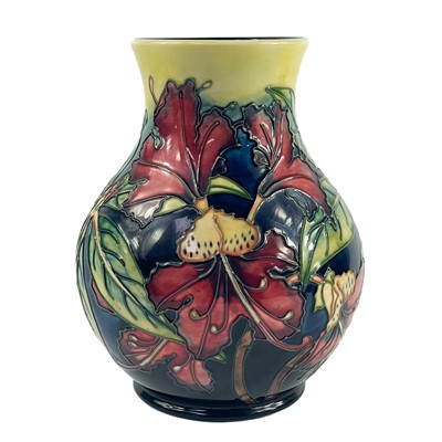 Lot 832 - A Moorcroft Simeon pattern vase.