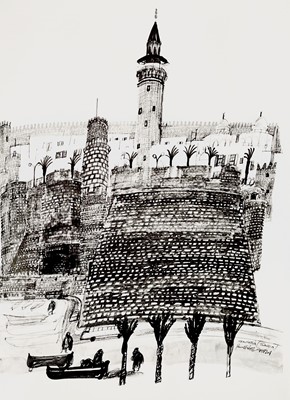 Lot 742 - Creative Ink Drawing