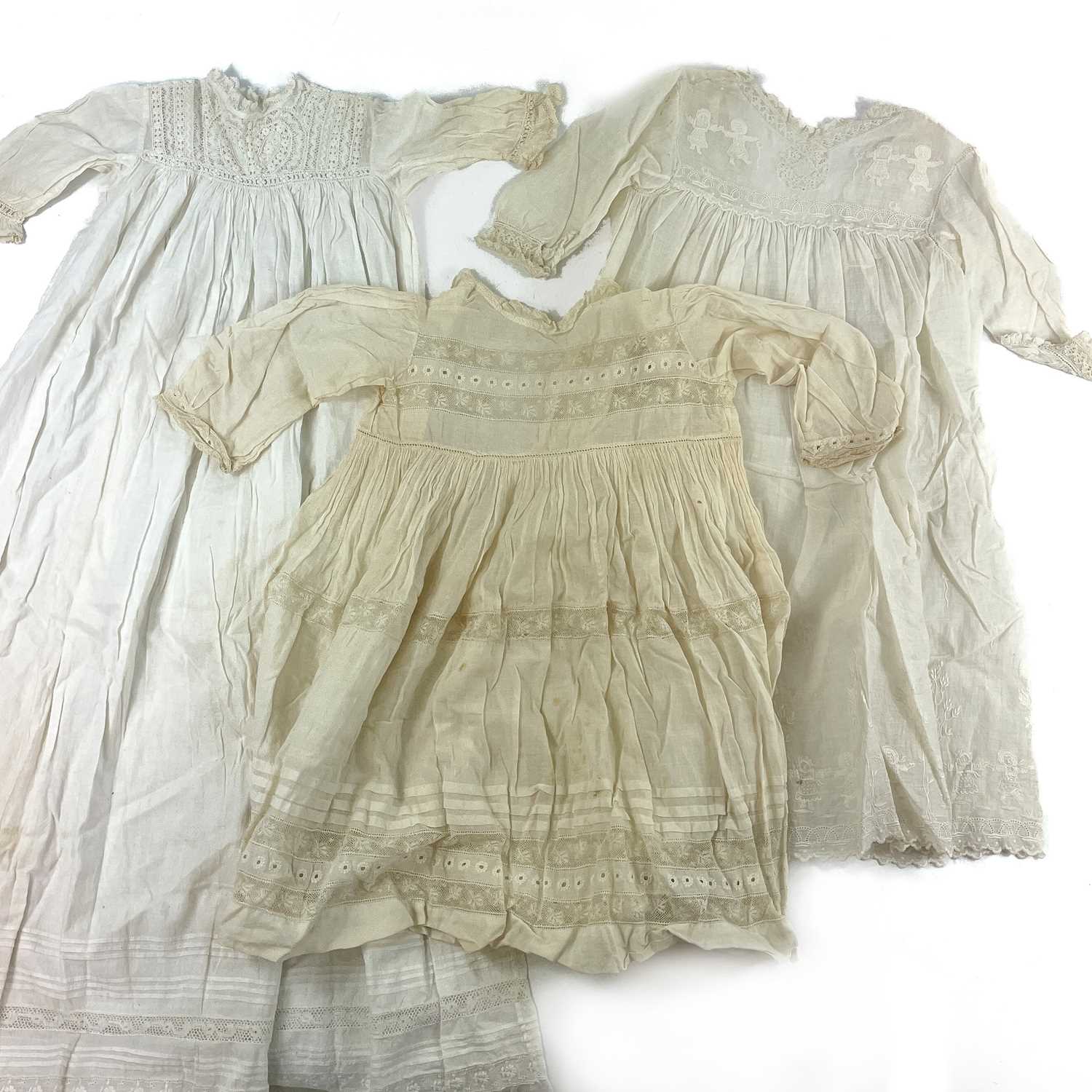 Lot 1601 - A selection of Victorian christening robes.