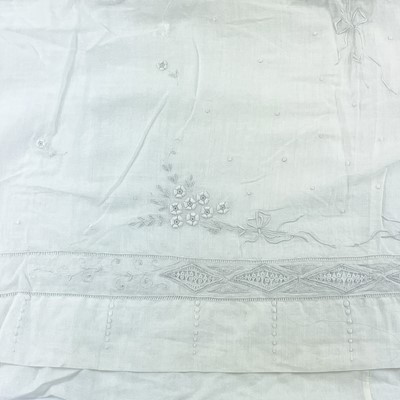 Lot 1601 - A selection of Victorian christening robes.