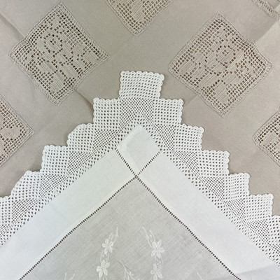 Lot 1601 - A selection of Victorian christening robes.