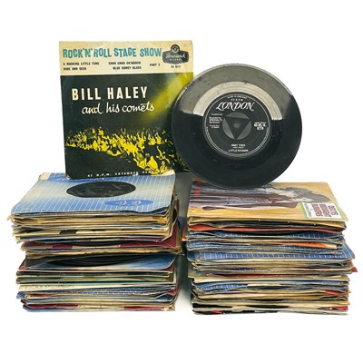 Lot 45 - A rockin' collection of 7" singles.