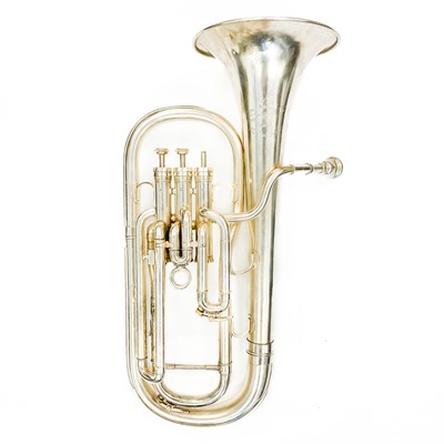 Lot 115 - A vintage Besson Euphonium.