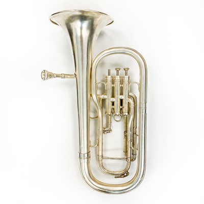 Lot 115 - A vintage Besson Euphonium.