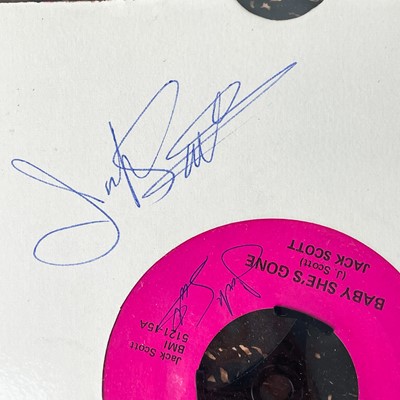 Lot 172 - Signed Ronnie Hawkins, Marvin Rainwater and Jack Scott.