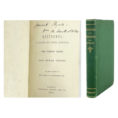 Lot 741 - H. Neville Stokes. 'Restormel: A Legend of Piers Gaveston, The Patriot Priest and Other Verses'.