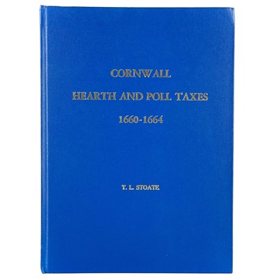 Lot 54 - T. L. Stoate. 'Cornwall Hearth and Poll Taxes 1660-1664'.