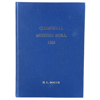 Lot 735 - H. L. Douch. 'The Cornwall Muster Roll for 1569'.