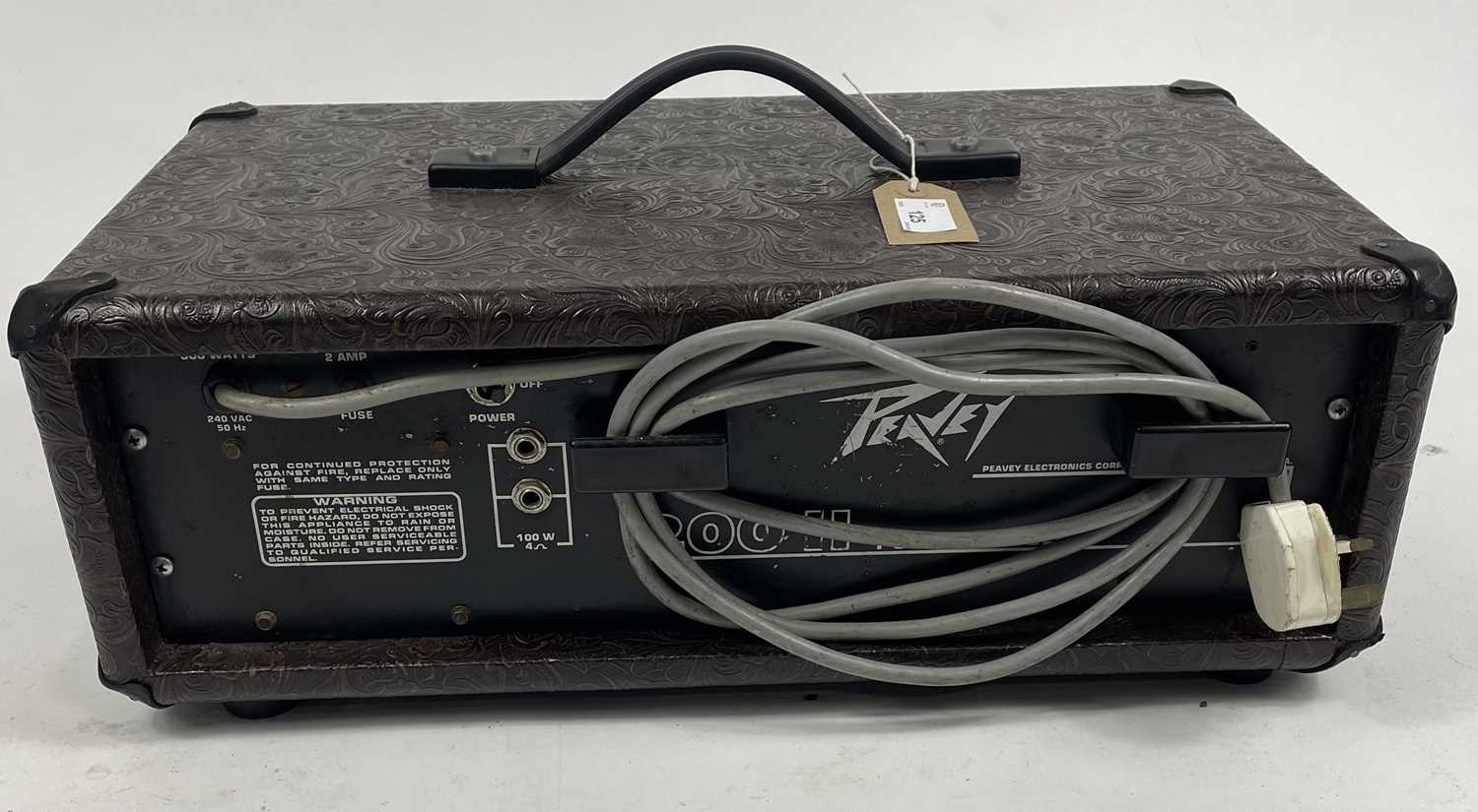 Lot 125 Peavey Century 200H Extended Range.