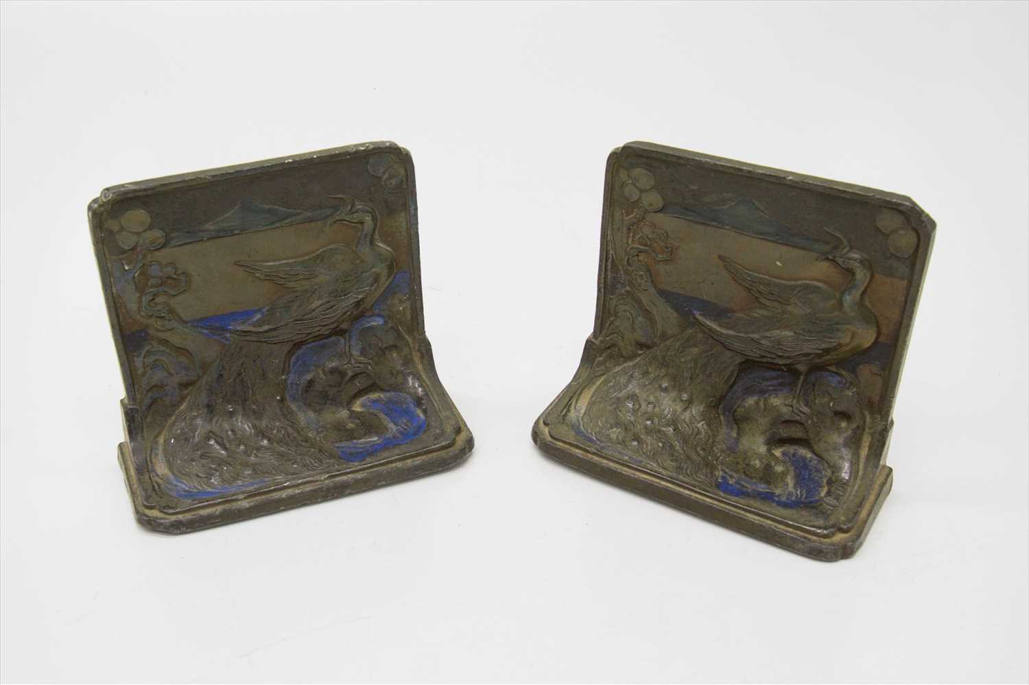 Lot 277 - A pair of early 20th century Art Nouveau...