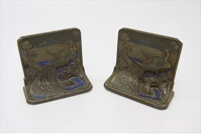 Lot 277 - A pair of early 20th century Art Nouveau...