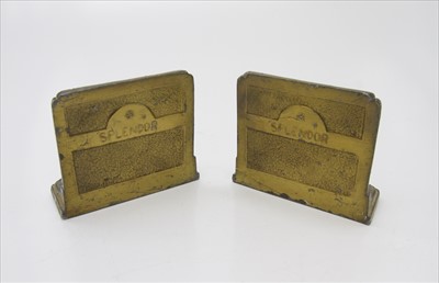 Lot 277 - A pair of early 20th century Art Nouveau...