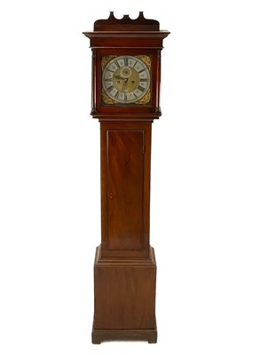 Lot 1716 - A mahogany cased eight day longcase clock.