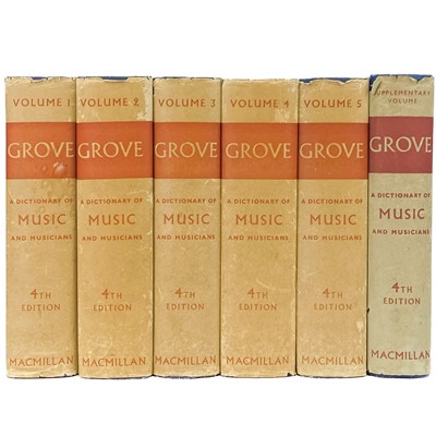 Lot 143 - GROVE’S DICTIONARY OF MUSIC AND MUSICIANS.