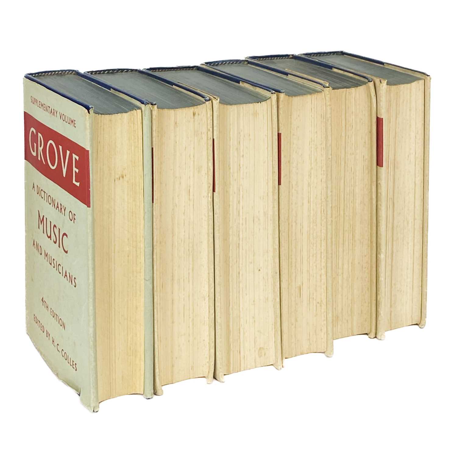 Lot 143 GROVE S DICTIONARY OF MUSIC AND MUSICIANS lot-143-grove-s-dictionary-of-music-and-musicians