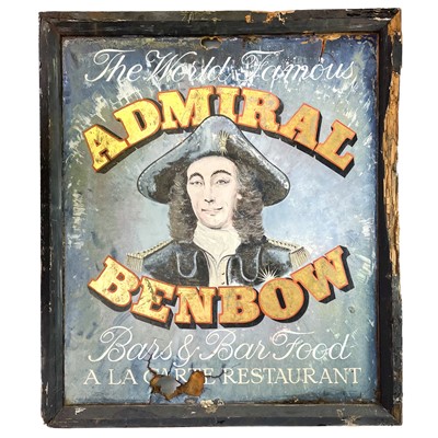 Lot 68 - A pub sign from Admiral Benbow public house, Penzance.