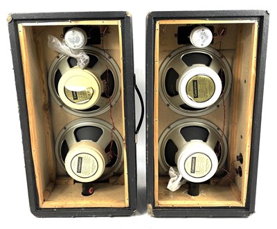 Lot 297 - Vintage Celestion G12H creamback and greyback speakers.