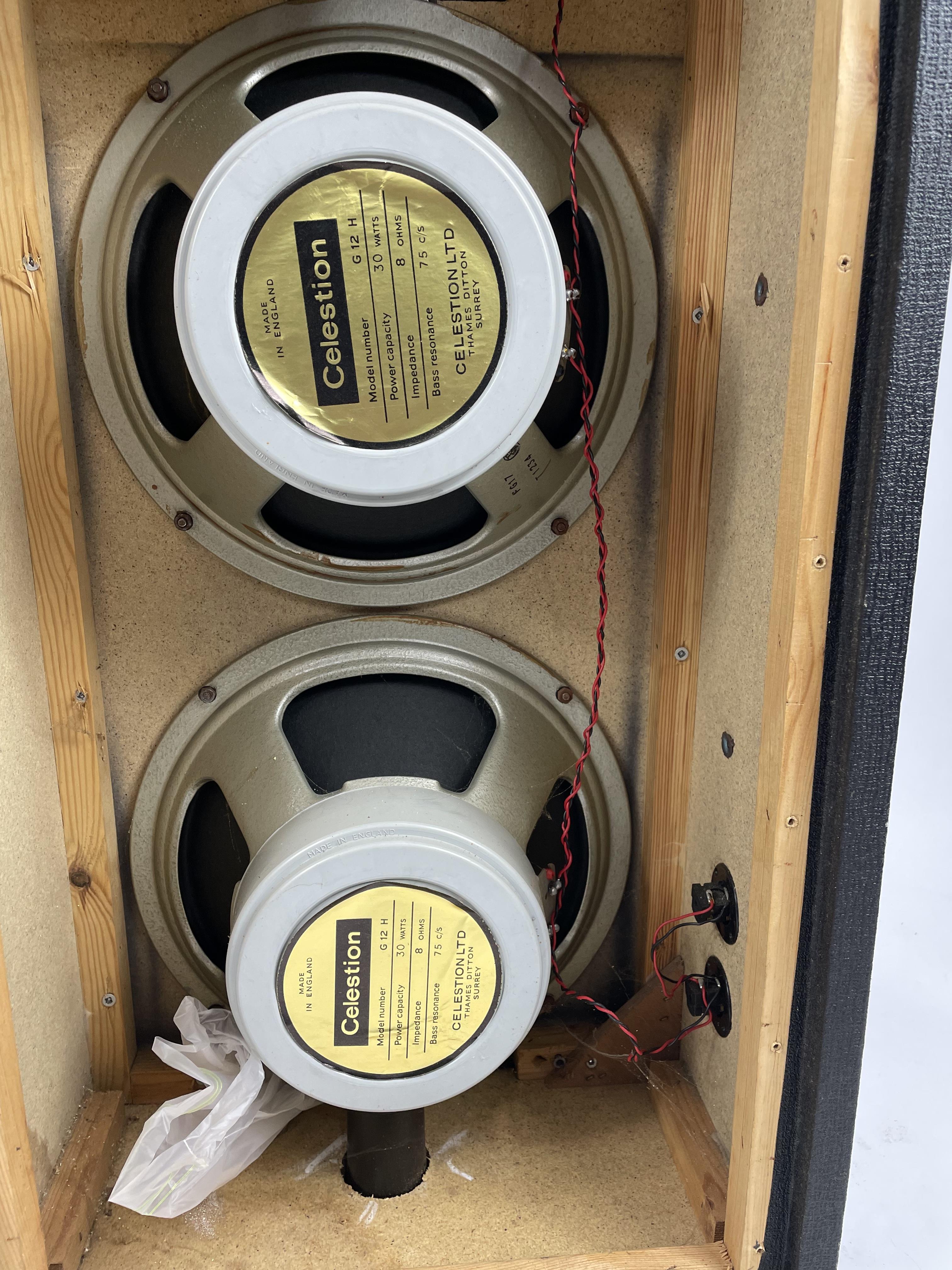 Lot 297 Vintage Celestion G12H creamback and