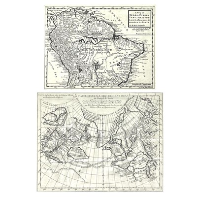 Lot 234A - Map of Terra Firma Peru, Amazone-land, Brasil & the North P. of LaPlata.