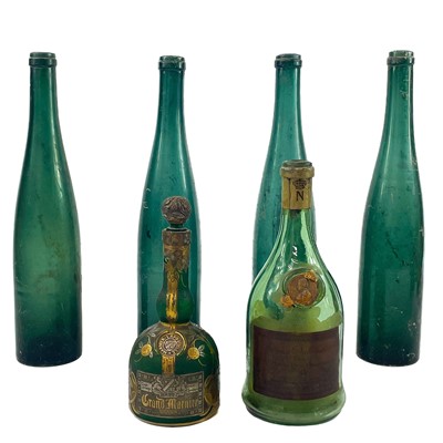 Lot 897 - A Daum glass Grand Marnier bottle.