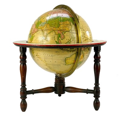 Lot 56 - The Franklin Terrestrial 12" table globe 19th century.