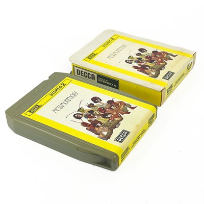 Lot 72 - ROCK, 12" vinyl and 8-track cartridges.
