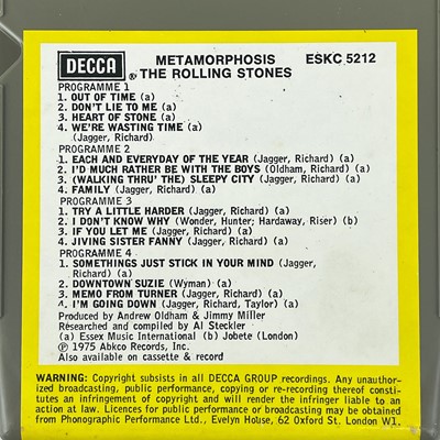 Lot 72 - ROCK, 12" vinyl and 8-track cartridges.